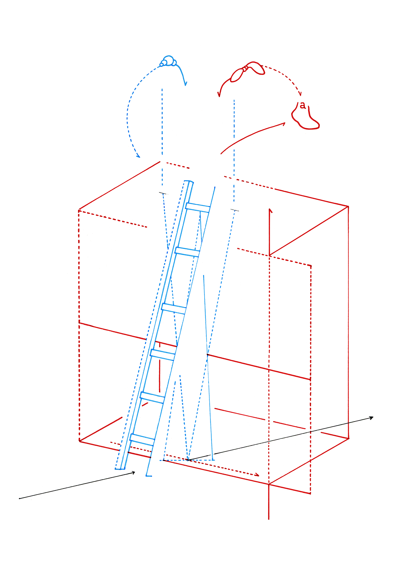 Hannes Kater  Tageszeichnung (Zeichnung/drawing) vom 20.10.2014 (1414 x 2000 Pixel)