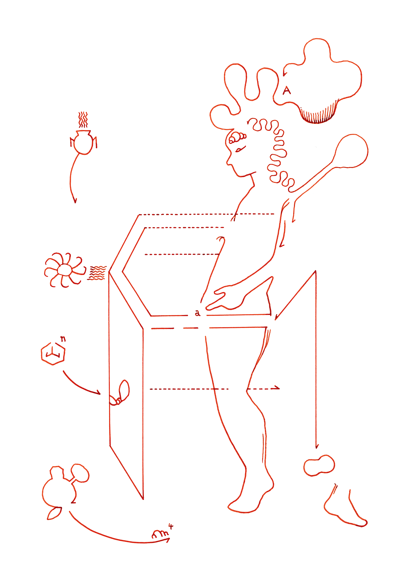 Hannes Kater  Tageszeichnung (Zeichnung/drawing) vom 01.09.2015 (1414 x 2000 Pixel)