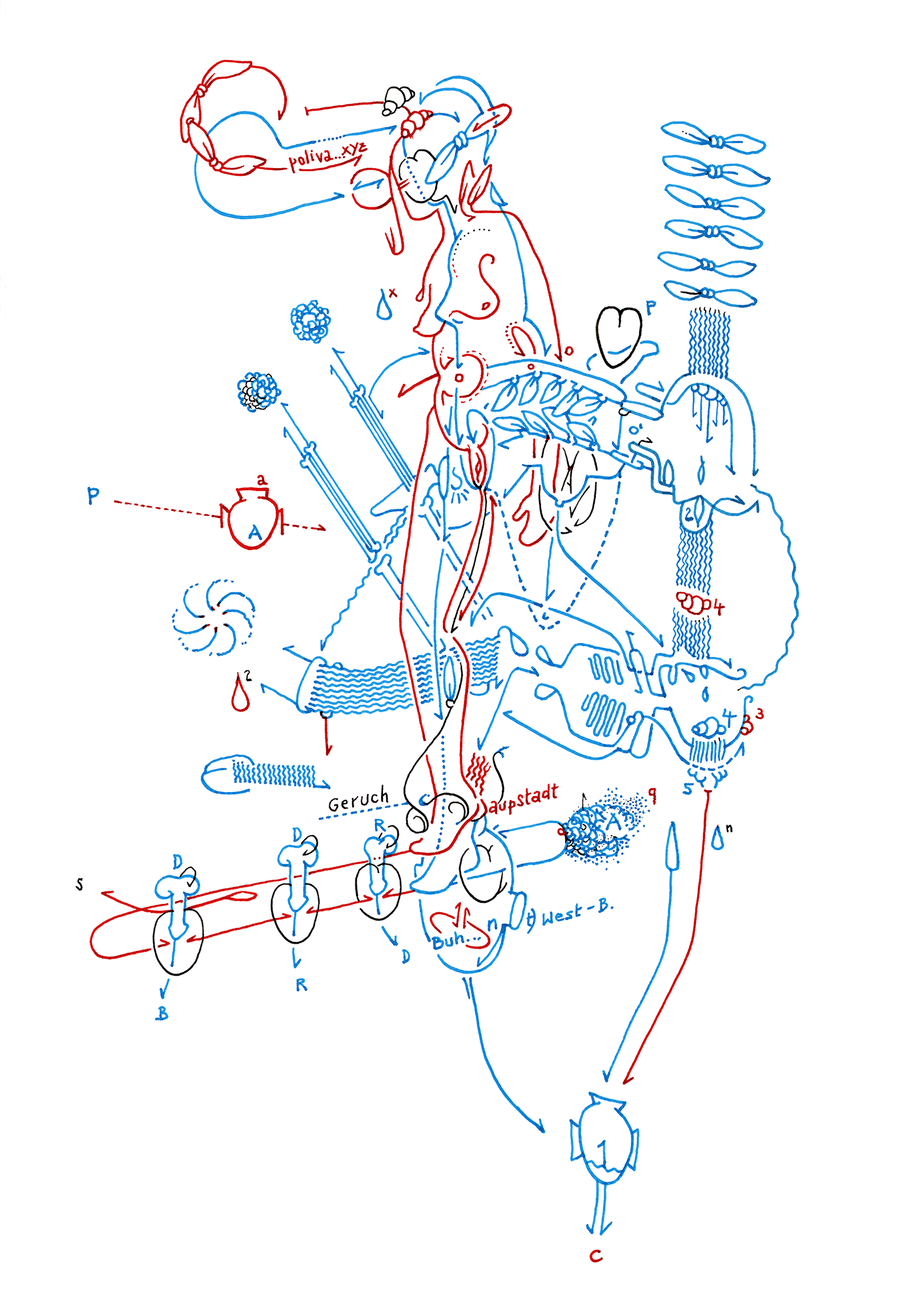 Hannes Kater – Tageszeichnung (Zeichnung/drawing) vom 06.10.2015 (1414 x 2000 Pixel)