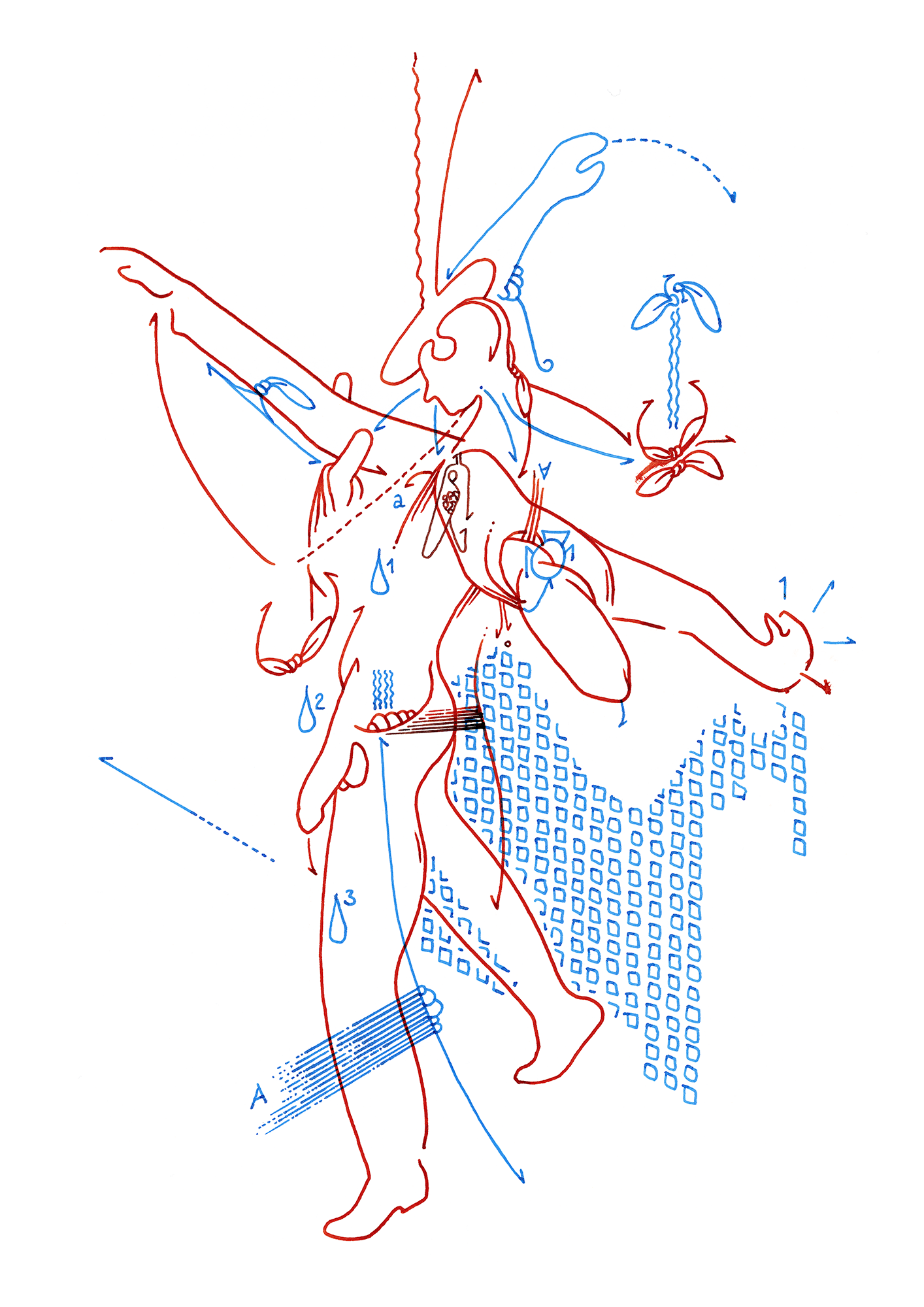 Hannes Kater – Tageszeichnung (Zeichnung/drawing) vom 16.10.2015 (1414 x 2000 Pixel)