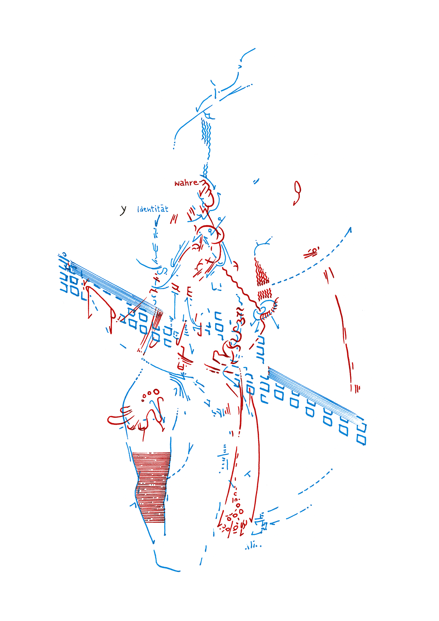 Hannes Kater – Tageszeichnung (Zeichnung/drawing) vom 27.10.2015 (1414 x 2000 Pixel)