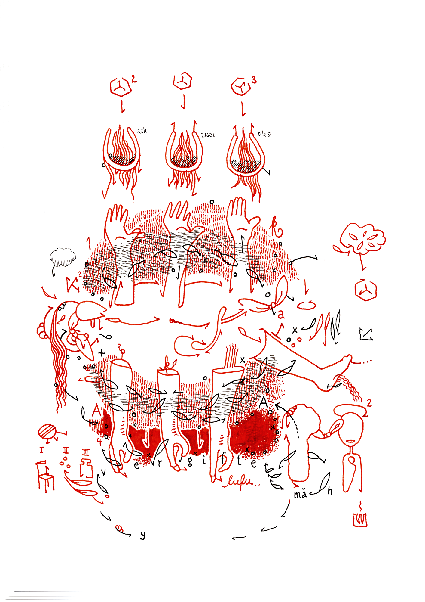 Hannes Kater – Tageszeichnung (Zeichnung/drawing) vom 15.10.2019 (1414 x 2000 Pixel)